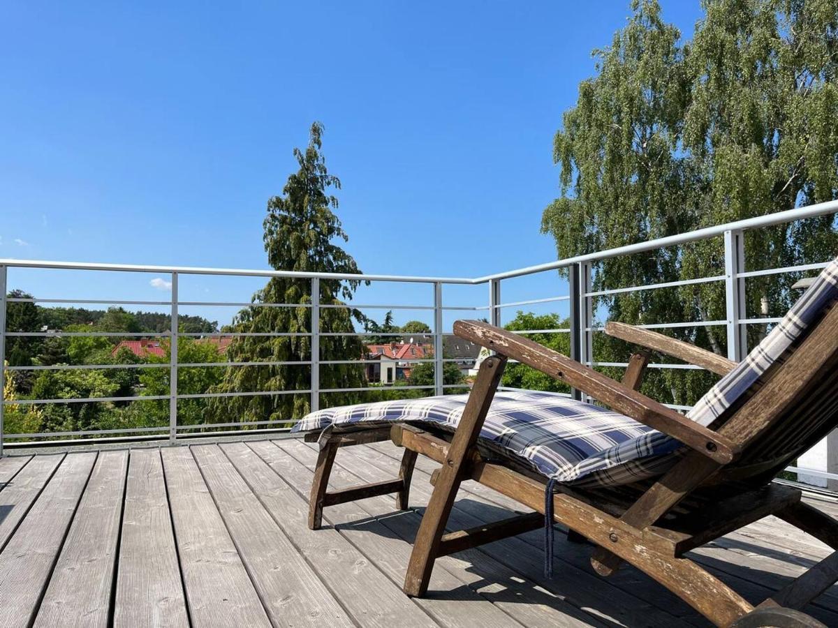 Weitblick-Loft Mit Terrasse Daire Rostock Dış mekan fotoğraf
