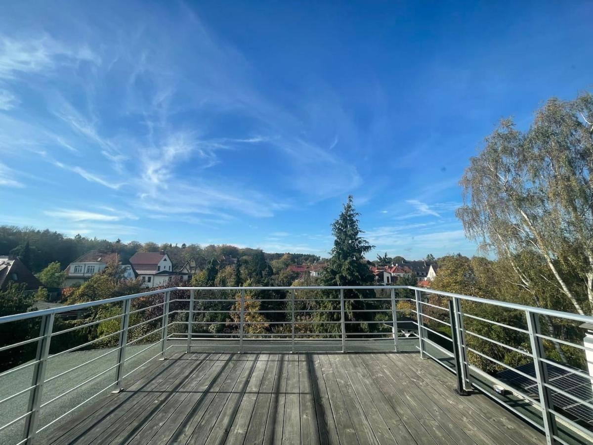 Weitblick-Loft Mit Terrasse Daire Rostock Dış mekan fotoğraf